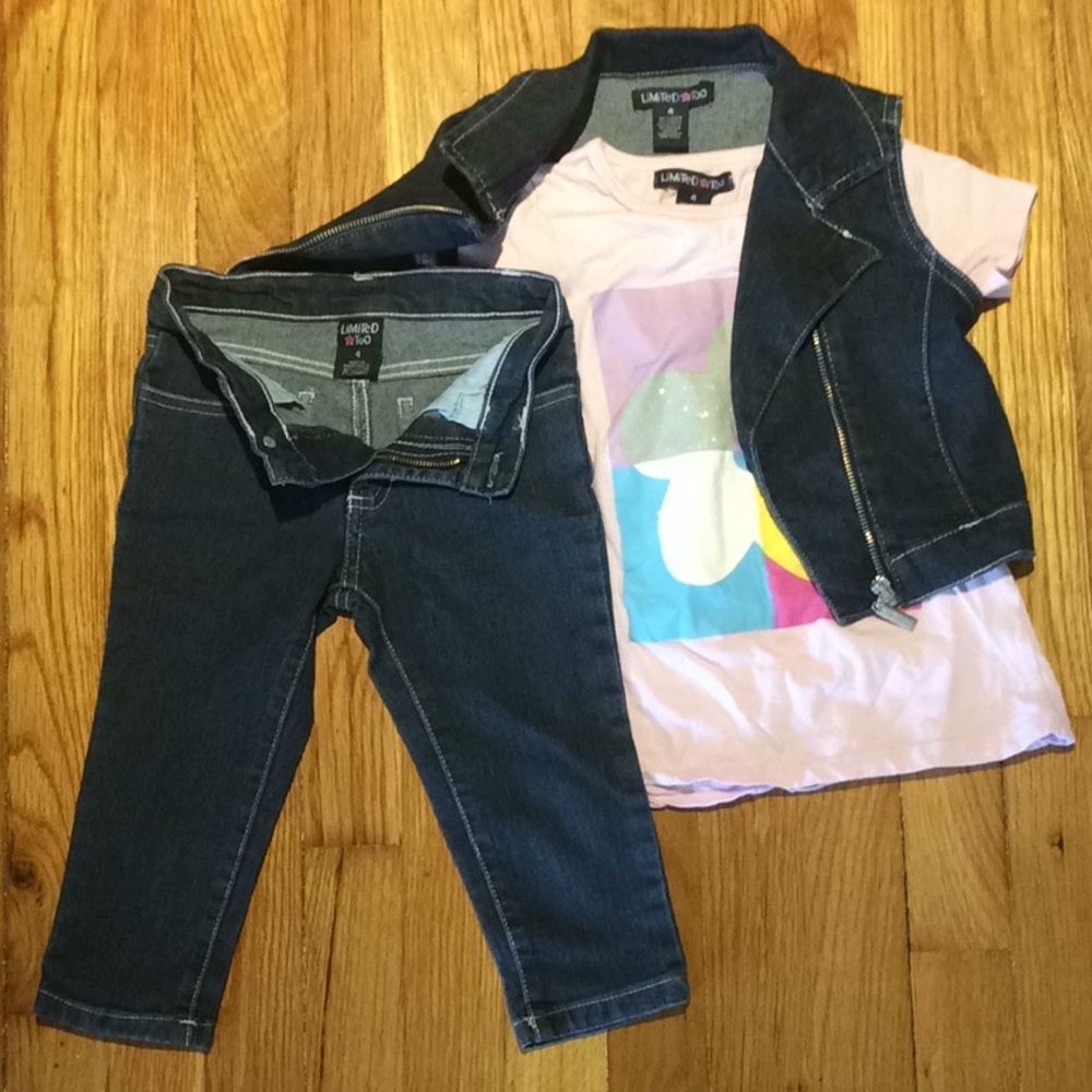 Limited Too matching set size 4